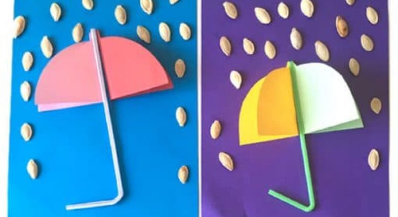 آموزش ساخت کاردستی باران