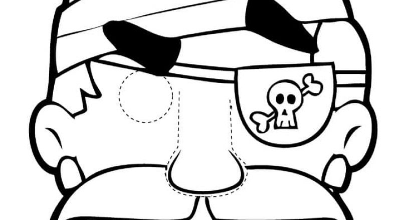 آموزش ساخت ماسک دزد دریایی