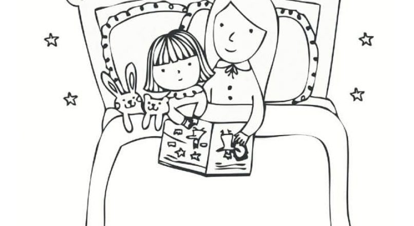 رنگ آمیزی نقاشی روز مادر