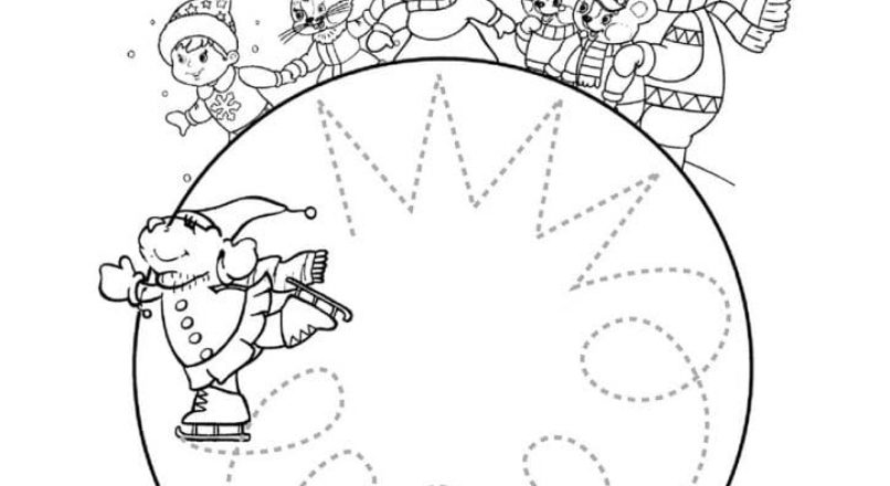 معرفی فصل زمستان (رنگ آمیزی)