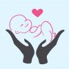 newborn-on-hand-and-heart-on-pediatric4444-clinic-logo-vector-26067906