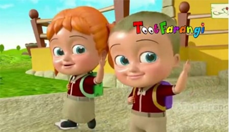 ترانه شاد کودکانه دوقولوها