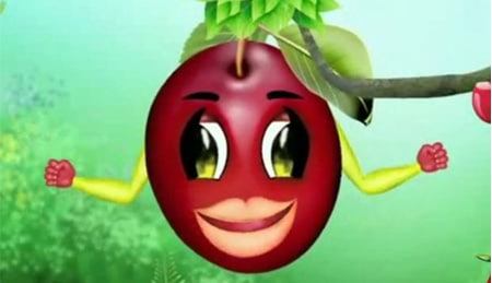 ترانه شاد کودکانه گیلاس شیرین و لذیذ