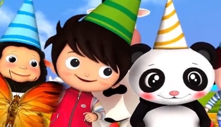 ترانه شاد کودکانه تولد Happy Birthday Song