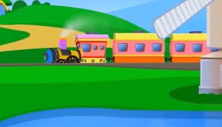 ترانه شاد کودکانه فارسی قطار بچه ها