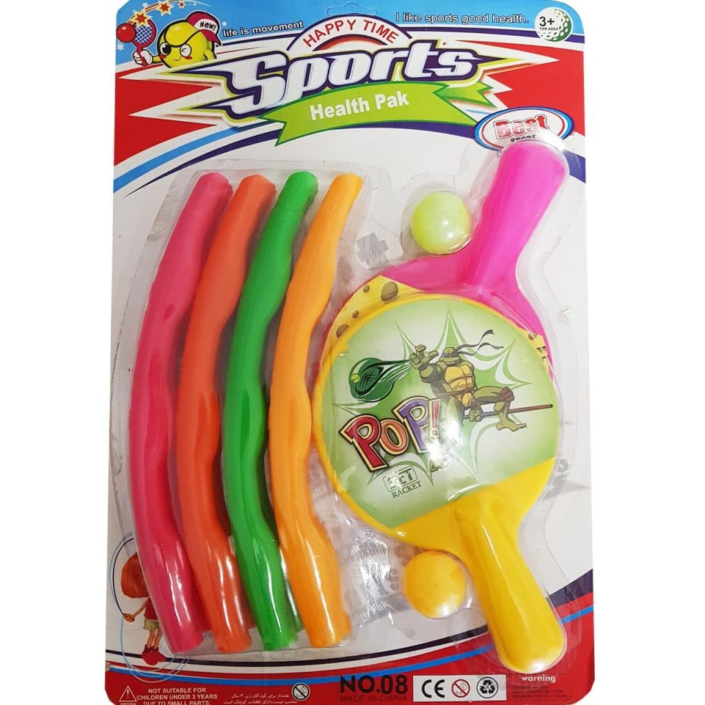 ست دوبازی پینگ پنگ و حلقه کمر