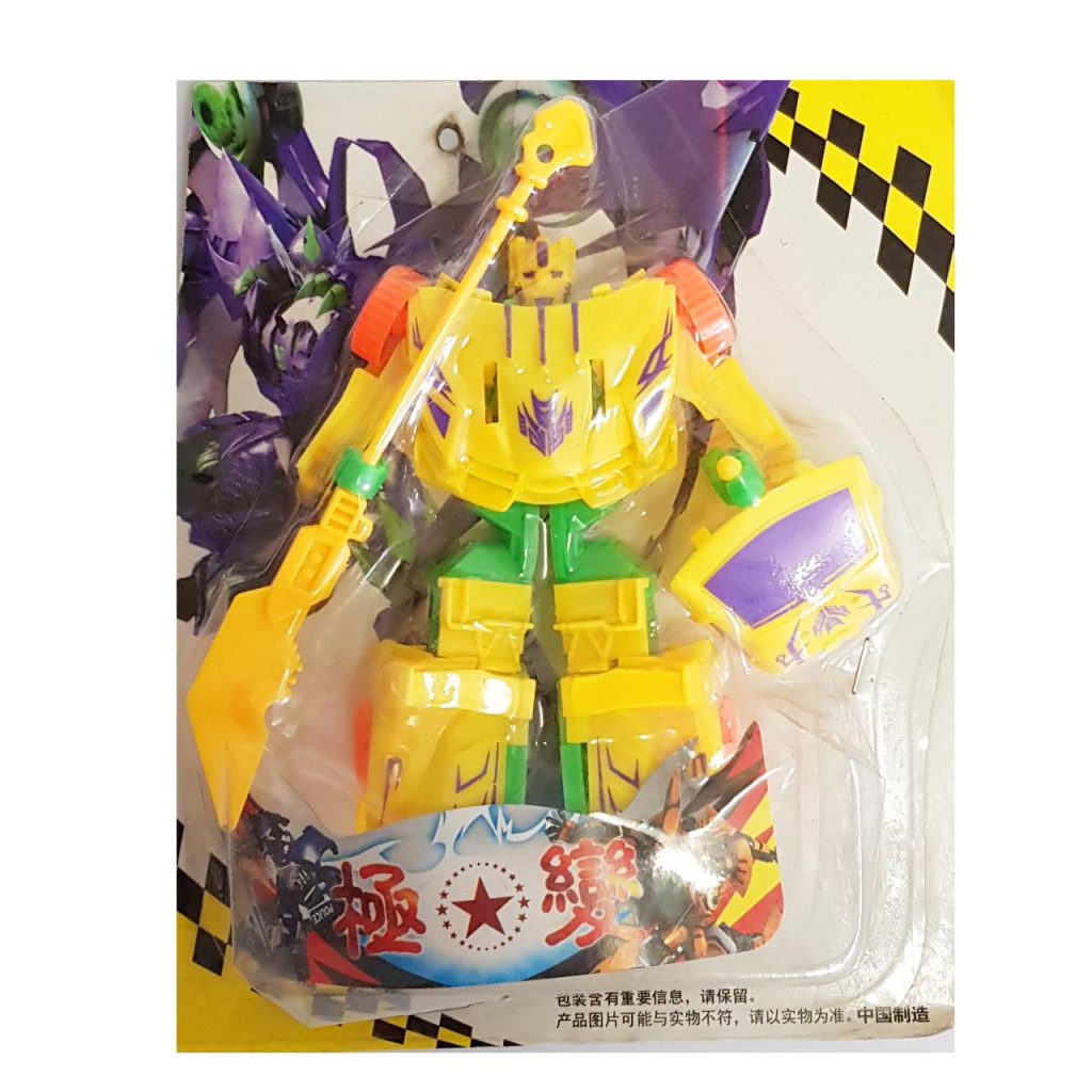 ربات-زرد تبدیل شونده ربات زرد