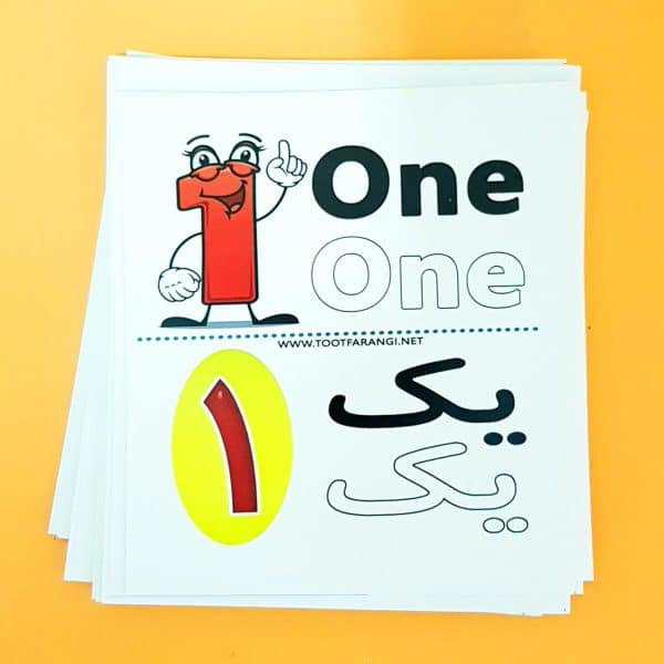 فلش کارت - هفت موضوع
