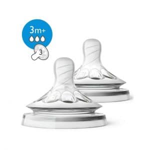 سرشیشه 3 سوراخه دو عددی نچرال فیلیپس اونت Philips Avent