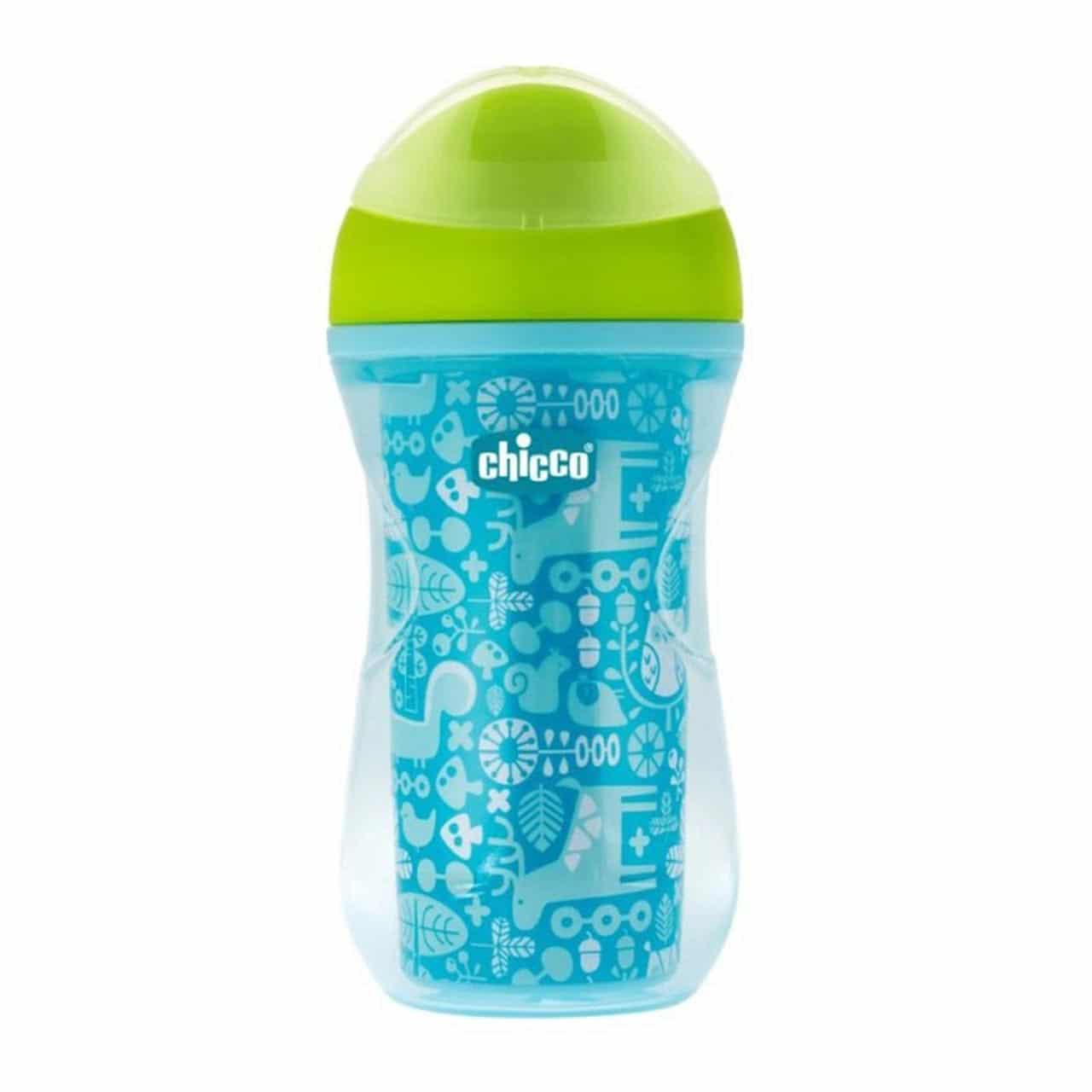 لیوان آبمیوه خوری دوجداره نوزاد چیکو طرح حیوانات Chicco